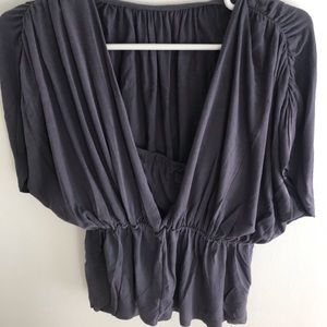 EUC - Rachel Pally Elastic Waist SS Top (S)